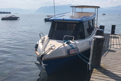 Location Péniche Grove Boat Aquabus électro-solaire Genève