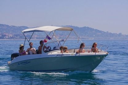 Rental Motorboat Quicksilver Open 600 Mandelieu-La Napoule