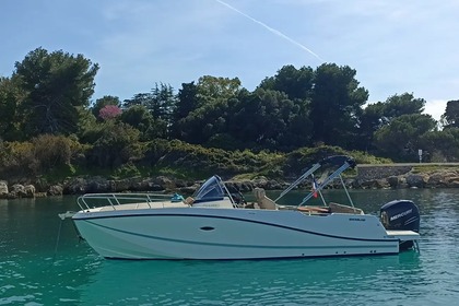 Hyra båt Motorbåt Quicksilver Activ 755 Sundeck Mandelieu-la-Napoule