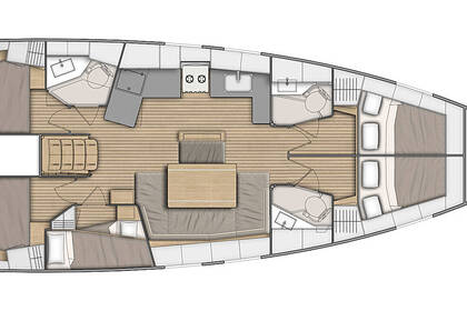 Hire Sailboat Bénéteau Oceanis 46.1 Ca'n Pastilla