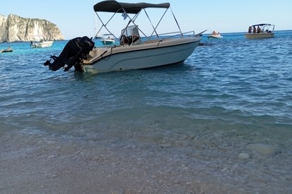 Rental Motorboat Ranieri blue water Zakynthos