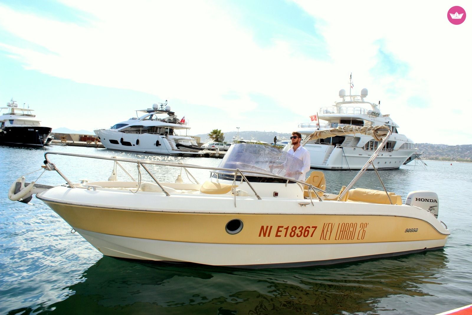 Bateau à moteur Sessa Marine Key Largo 26 à louer