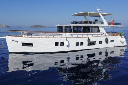 luxury yacht in Bodrum