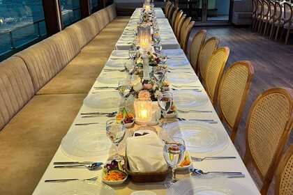 Luxury yacht for Events and Parties