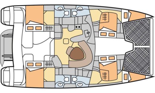 Catamaran Leopard Catamarans Leopard 43 boat plan