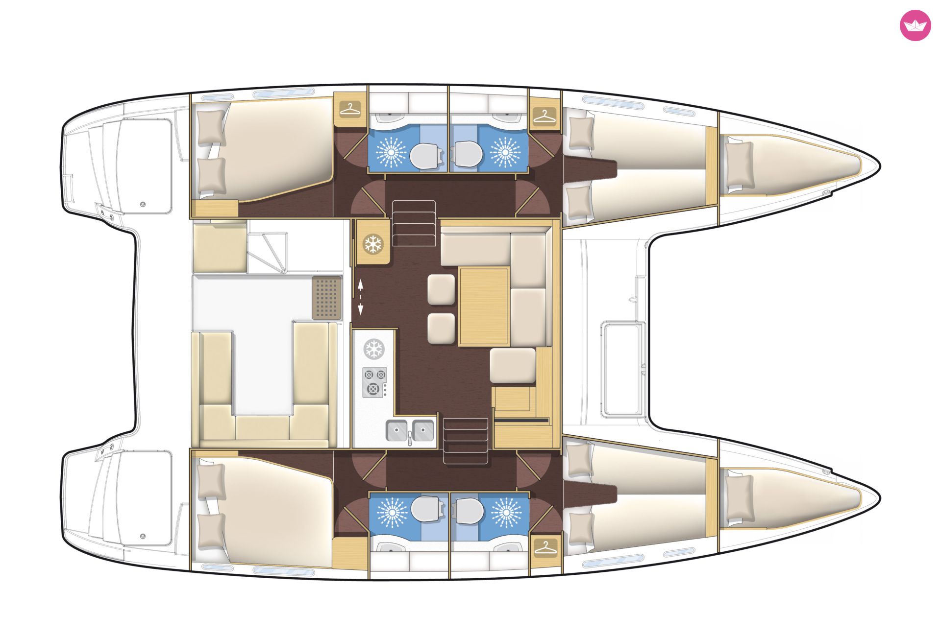 Verhuur catamaran in Split  