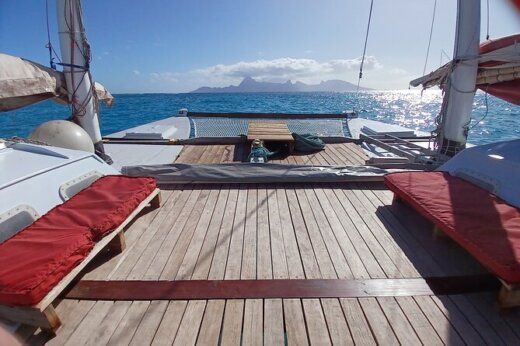 Catamaran James Wharram Tangaroa Plattegrond van de boot