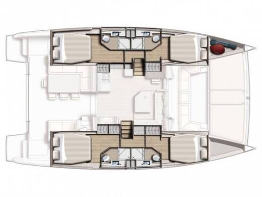 Catamaran  Bali 4.5 Boat design plan