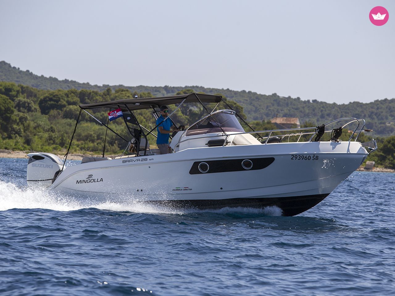 Bateau à moteur Mingolla Brava 28 WA 350cv 3