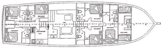 Gulet Custom made Gulet Boat design plan