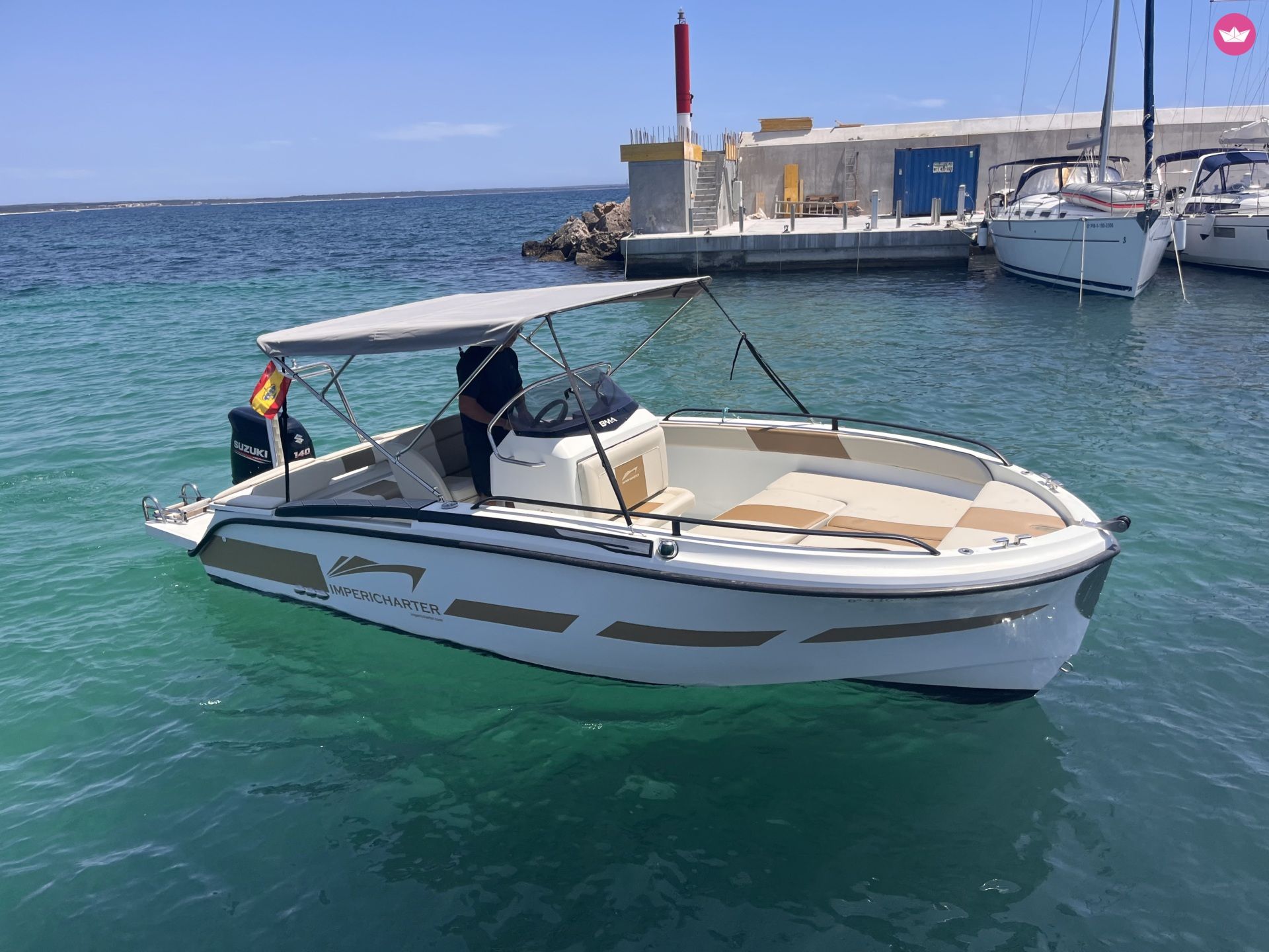 Bateau à moteur Bma X199 140cv 2