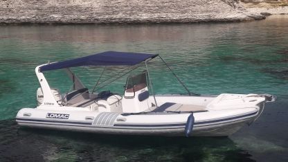 Czarter Ponton RIB Lomac Nautica 675 In Bonifacio