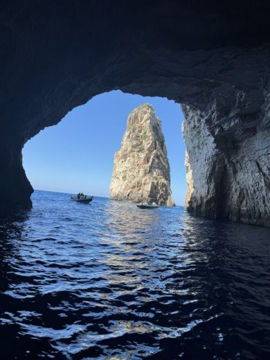 Corfu Motorboat Saxdor GTO320 alt tag text