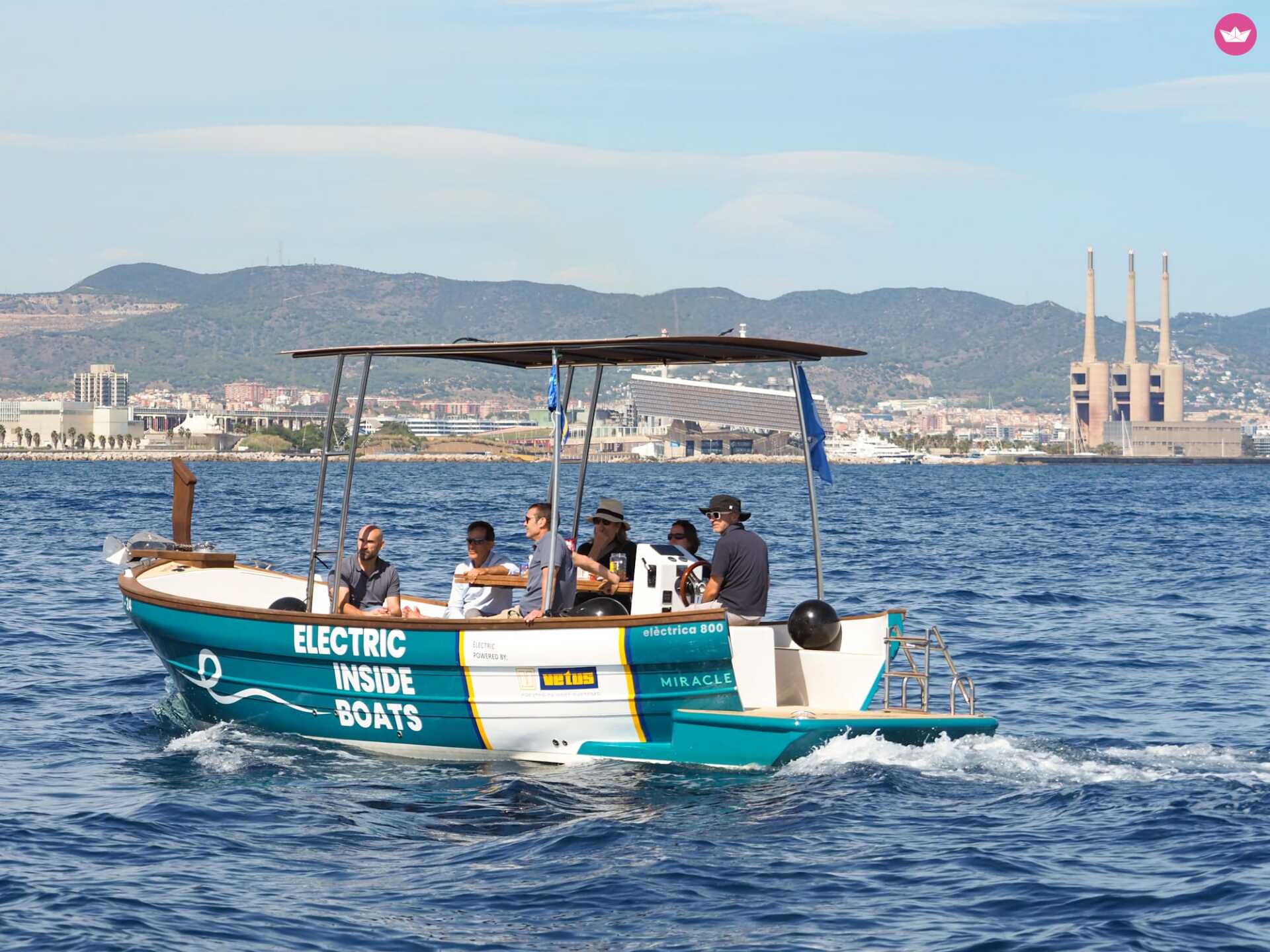 Bateau à moteur Electric Inside Elèctrica 800 40cv