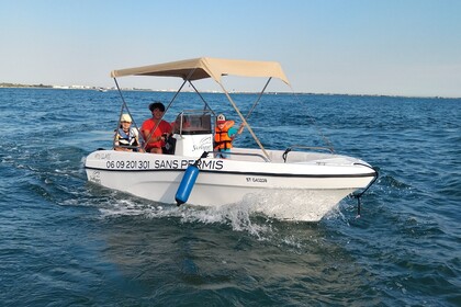 Miete Boot ohne Führerschein  Yerliyurt 470 glass La Grande-Motte