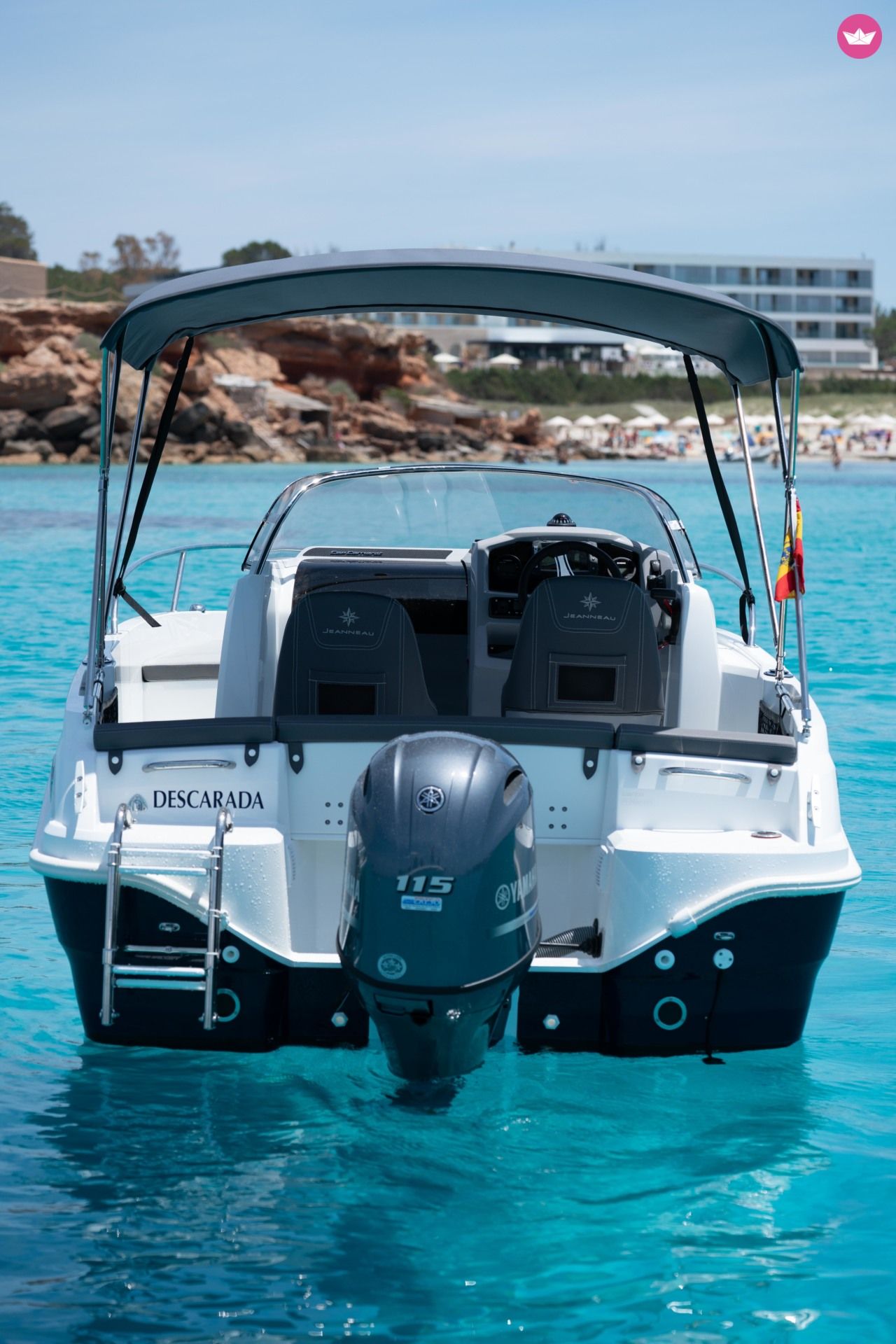 Bateau à moteur Jeanneau Cap Camarat 5.5 WA 115cv 8