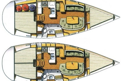 Ενοικίαση Ιστιοπλοϊκό σκάφος Beneteau Océanis 361 Clipper Τουλόν