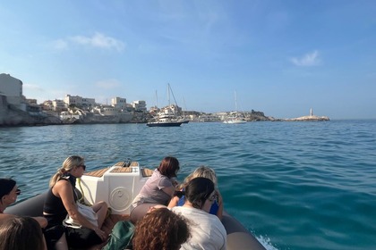 Soirée coucher de soleil Marseille vieux port frioul