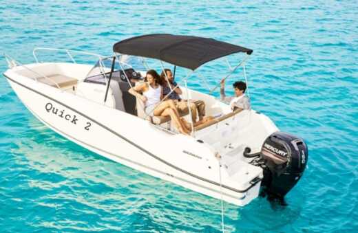 Motorboat Quicksilver 675 boat plan