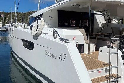 Rental Catamaran Fountaine Pajot Fountaine Pajot Saona 47 Maestro - 3 + 1 cab. Saint Thomas