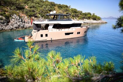 Charter Motor yacht Custom built trawler with capacity of 8 people 2024 Fethiye
