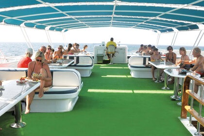 **Shared Romantic Full-Day Yacht Cruise to Ras Mohamed & White Island**