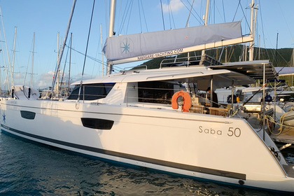 Miete Katamaran Fountaine Pajot Fountaine Pajot Saba 50 - 6 + 2 cab. Tortola