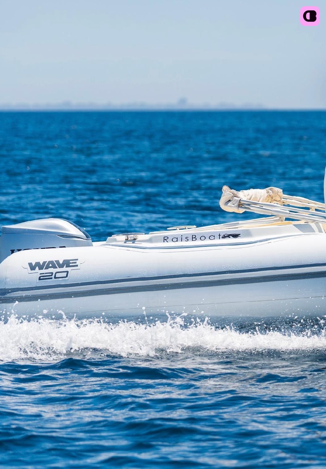 Semi-rigide ALTAMAREA WAVE 20 40cv 2