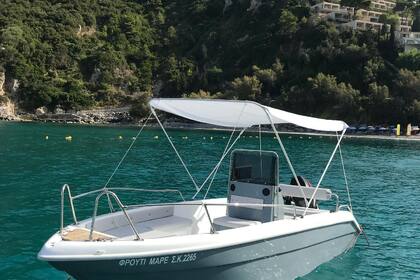 Rental Motorboat Aiolos 500 Corfu