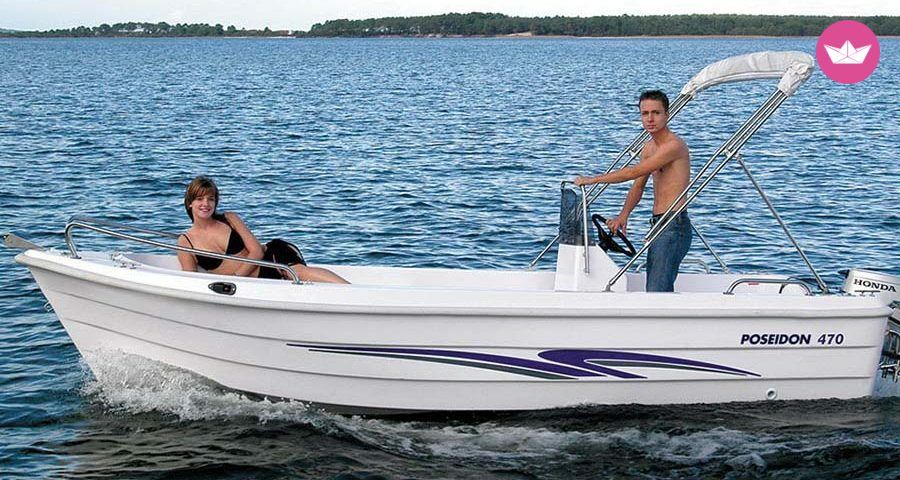 Bateau sans permis Poseidon 470T 30cv