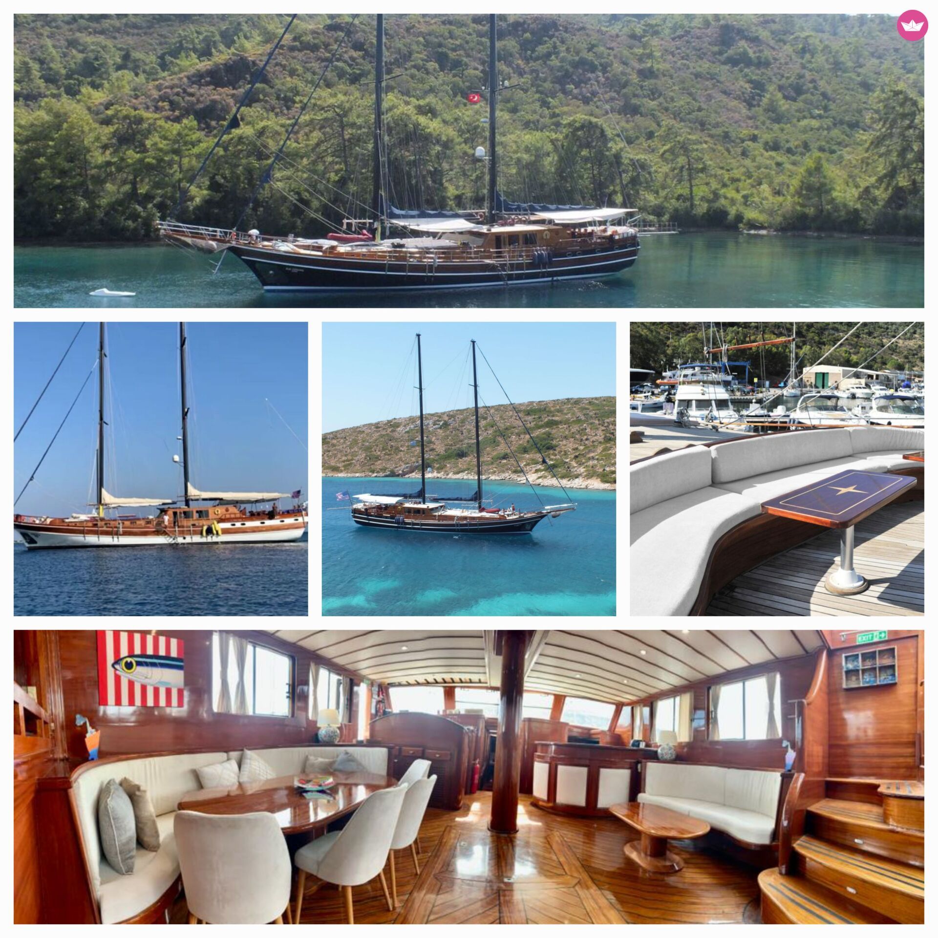 Goélette Motor-Sailer Gulet Schooner Bonifacio 39m 7