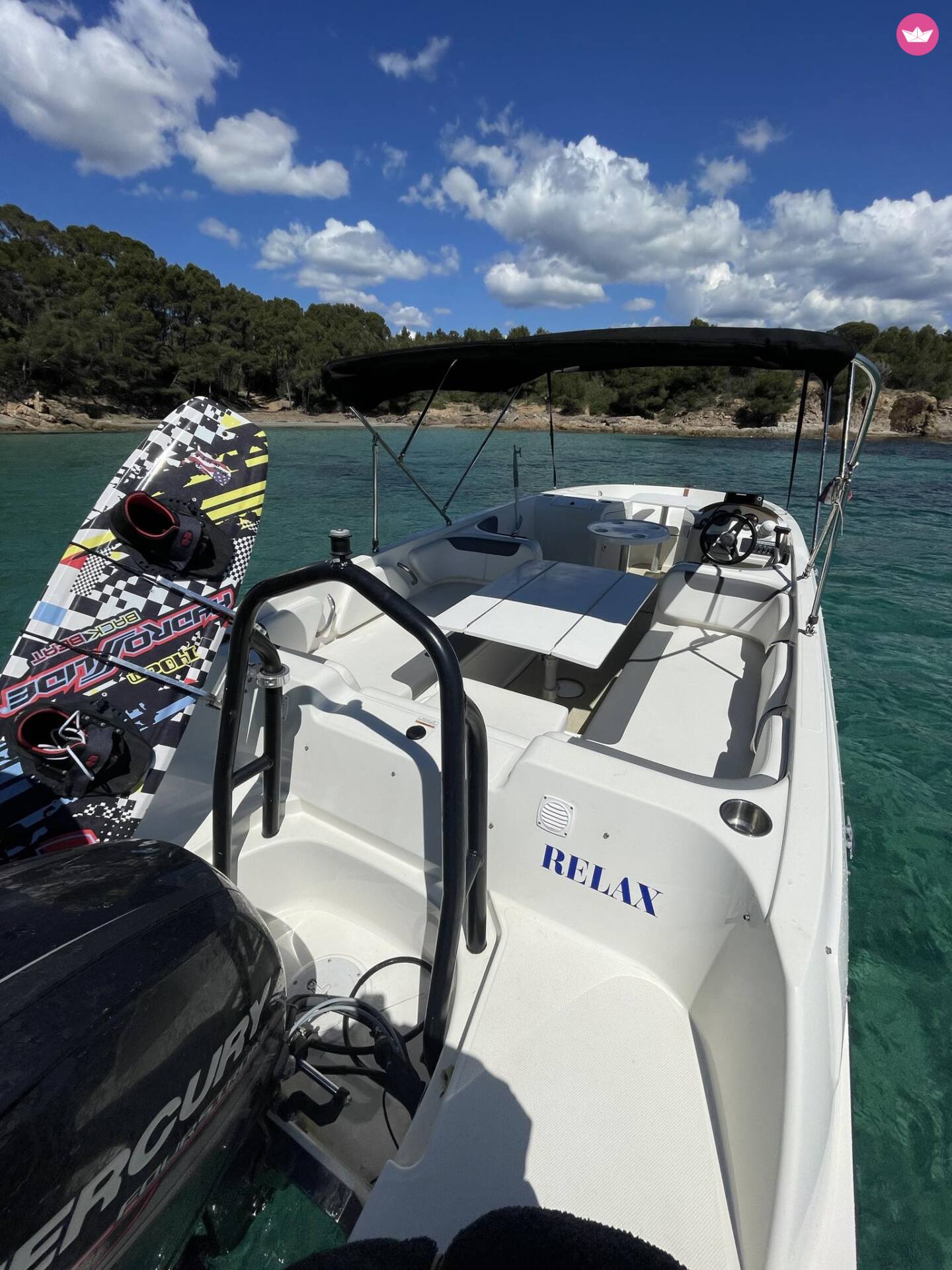 Bateau à moteur Bayliner Element E7 150cv