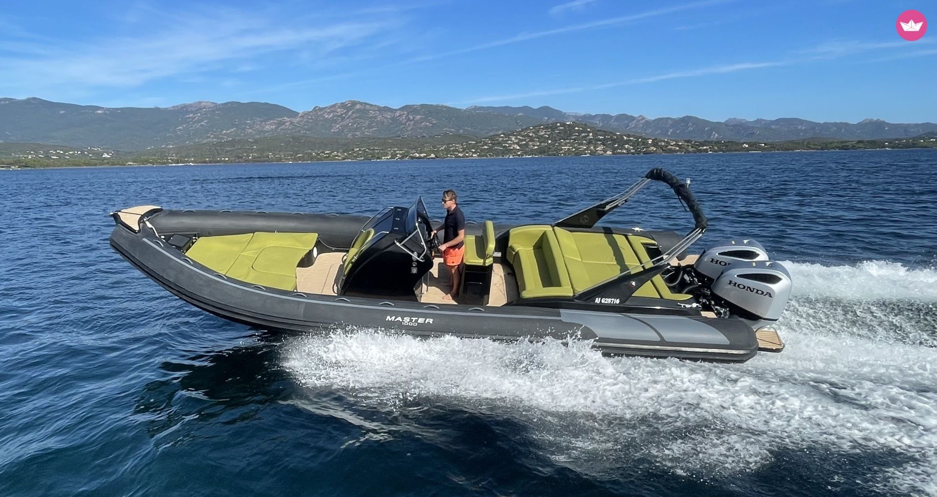 Semi-rigide Master 1000 Number One 500cv