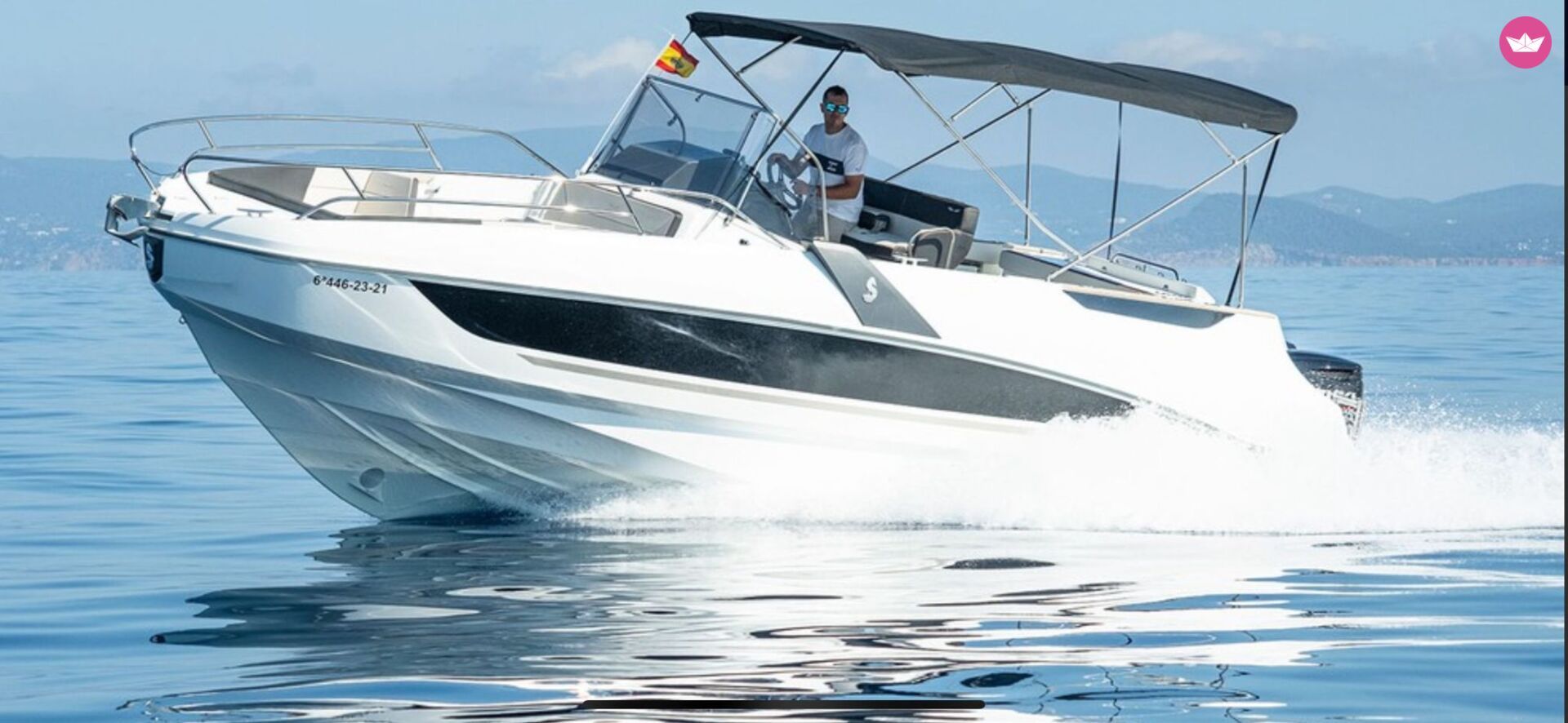 Bateau à moteur Beneteau flyer 8.8 500cv 4
