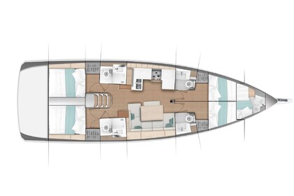 Aluguel Veleiro Jeanneau Sun Odyssey 490 Kaštel Gomilica