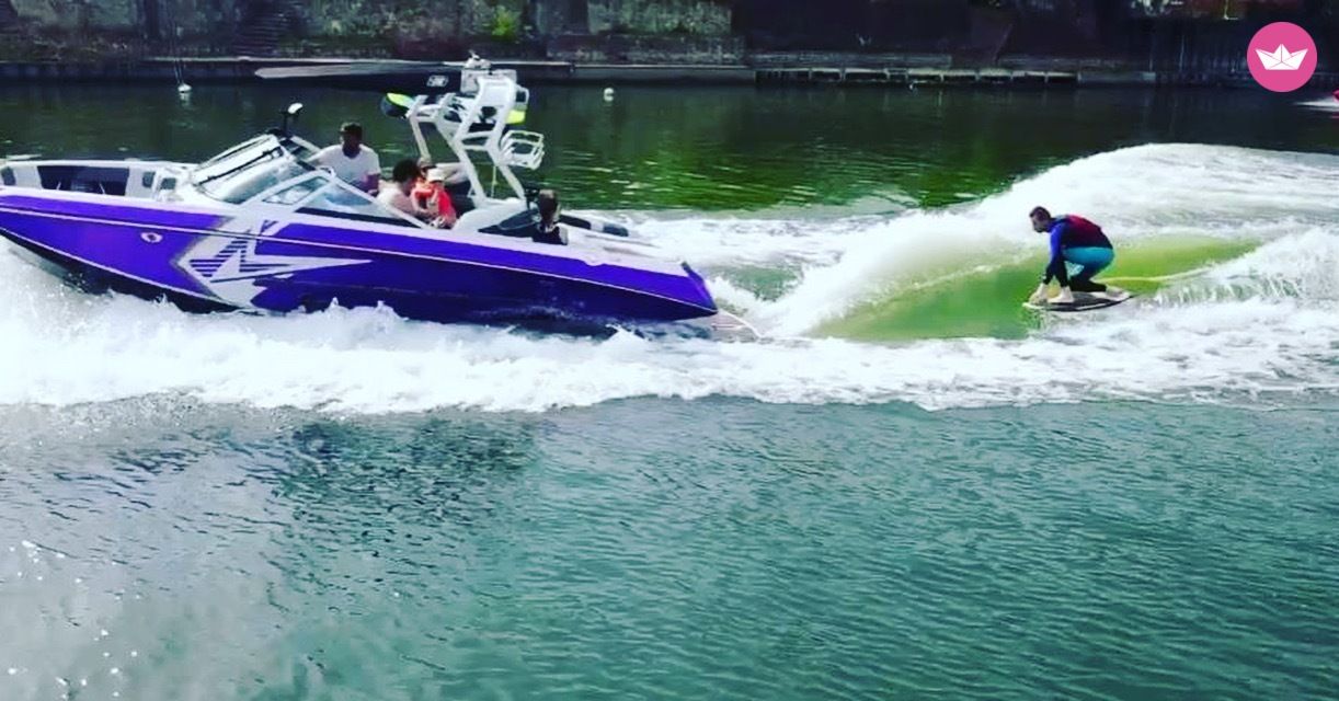 Bateau à moteur Correct Craft Super Air Nautique G21 410cv 2