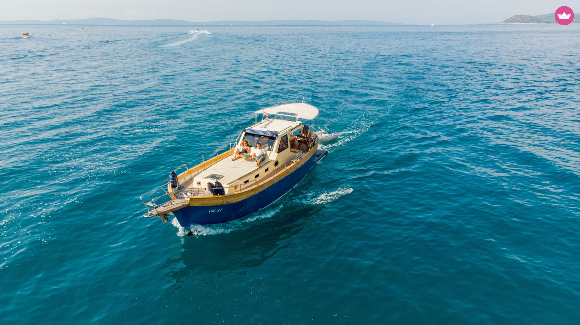 Motorboat Traitional Croatian Boat Leut Vagabundo  