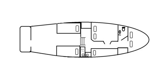 Motorboat Custom Leut Boat layout