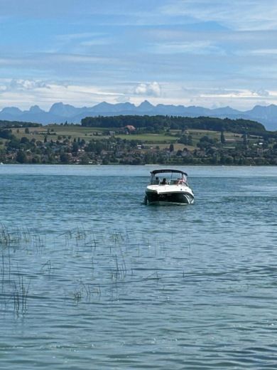 Delley-Portalban Motorboat Rinker 246 alt tag text