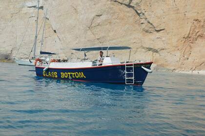 Hire Motorboat Custom Glass Bottom Zakynthos