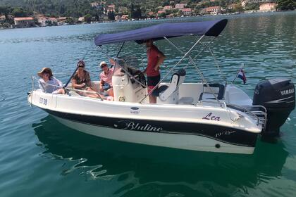 Rental Motorboat Bluline 19 Open Dubrovnik