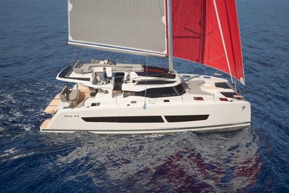 Hire Catamaran Fountaine Pajot Fountaine Pajot New 44 Quatuor - 4 + 2 cab. Mitikas
