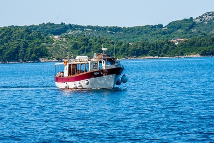 Hire Motorboat Custom Built Traditional Wooden Boat Beba Dubrovnik