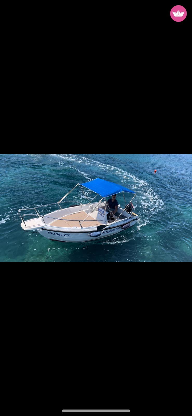 Bateau sans permis Reful 490 Open 10cv 8
