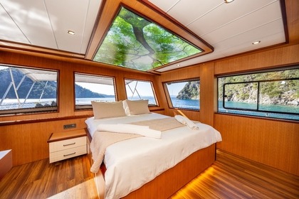 Hyra båt Motorbåt  Motoryacht Lila Trawler Fethiye