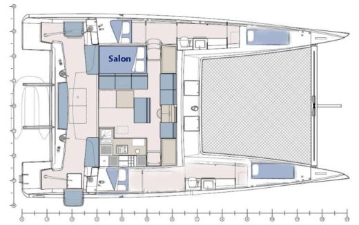 Catamaran Marsaudon TS 42 Boat design plan