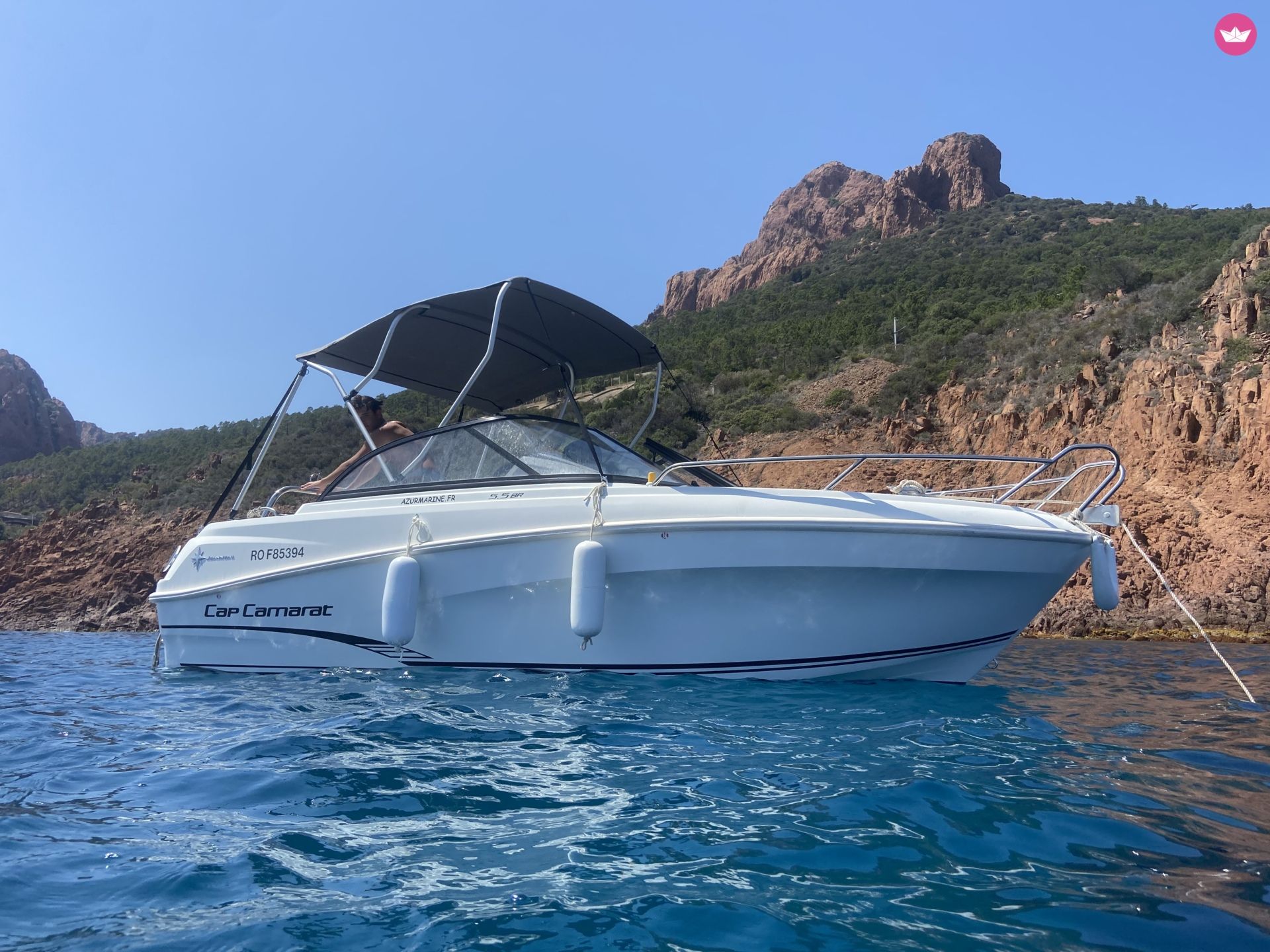 Bateau à moteur Jeanneau Cap Camarat 5.5 BR - 100CV - Yamaha 100cv 8