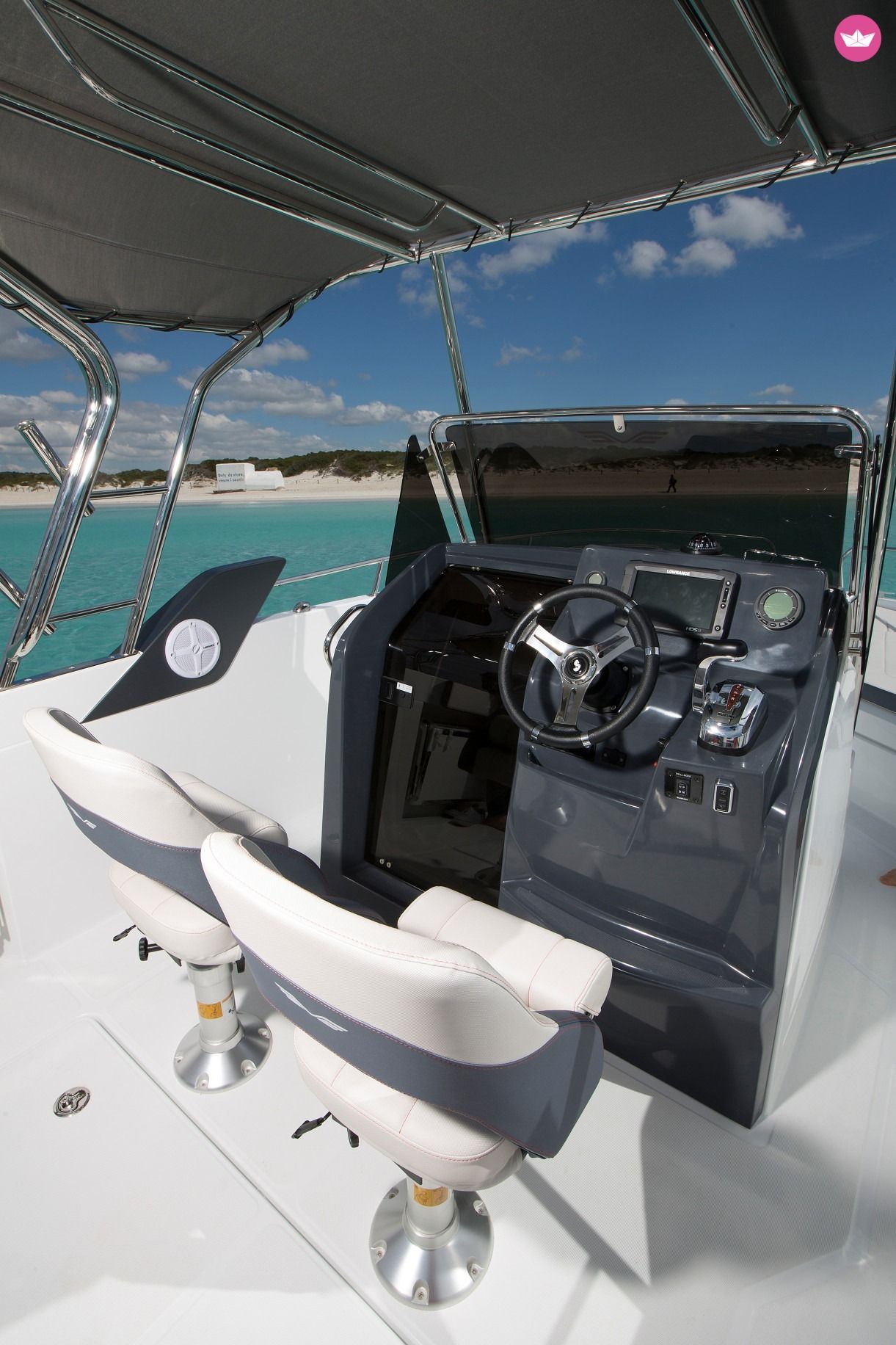 Bateau à moteur Beneteau Flyer 7.7 Spacedeck de particuliers et professionnels
