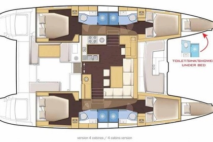 Rental Catamaran Lagoon 45F Heraklion