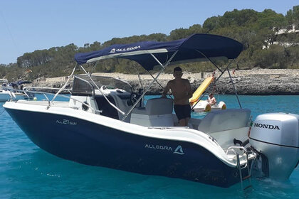 Rental Motorboat ALLEGRA 21 SUN Cala d'Or